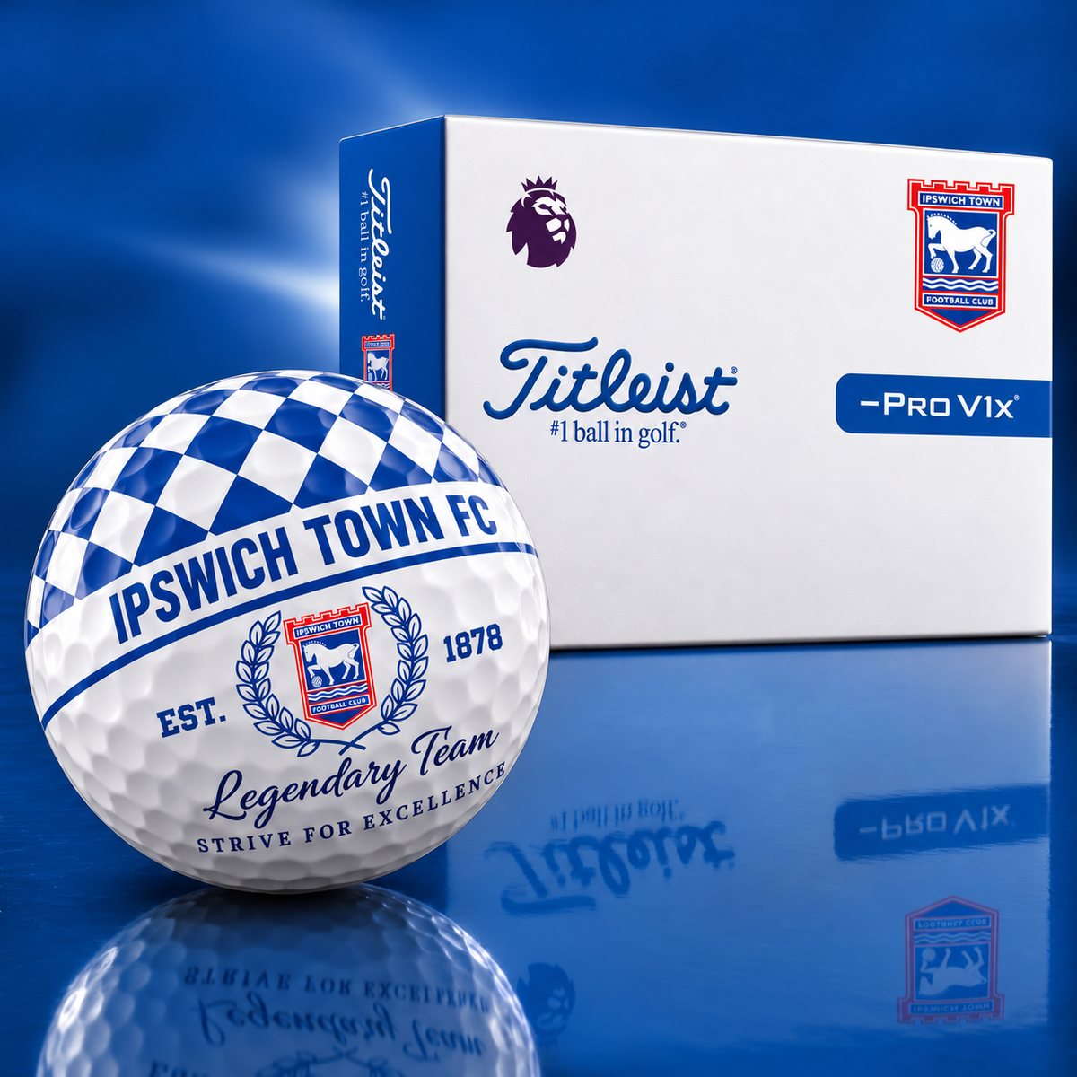 Exclusive EPL x IPS Legendary Team V6 Golf Ball