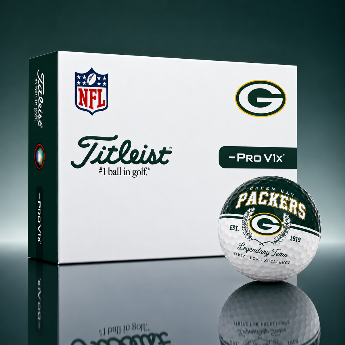 Exclusive NFL x GB Legendary Team Golf Ball
