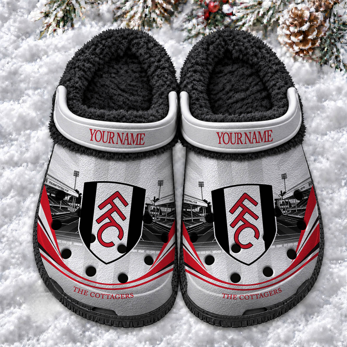 FUL x EPL Fleece Crocs