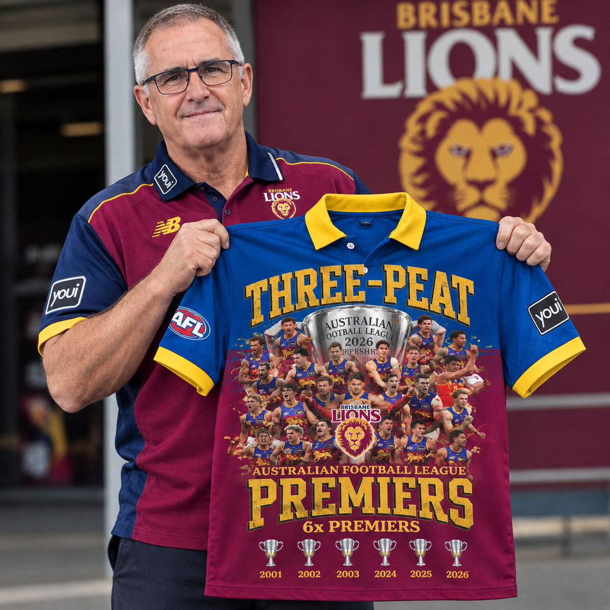 PREMIUM AFL X BL THANK FOR MEMORIES CHAMPIONSHIPÂ POLO V2 LIMITED EDITION NDT NHM 2026