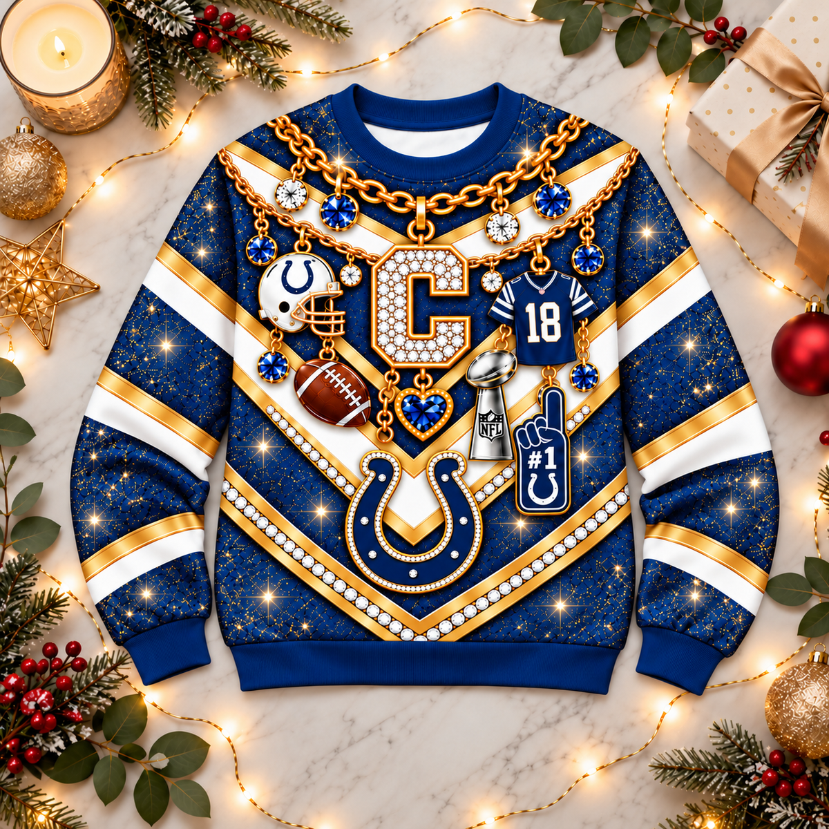IC x NFL Luxury Bling Sweatshirt