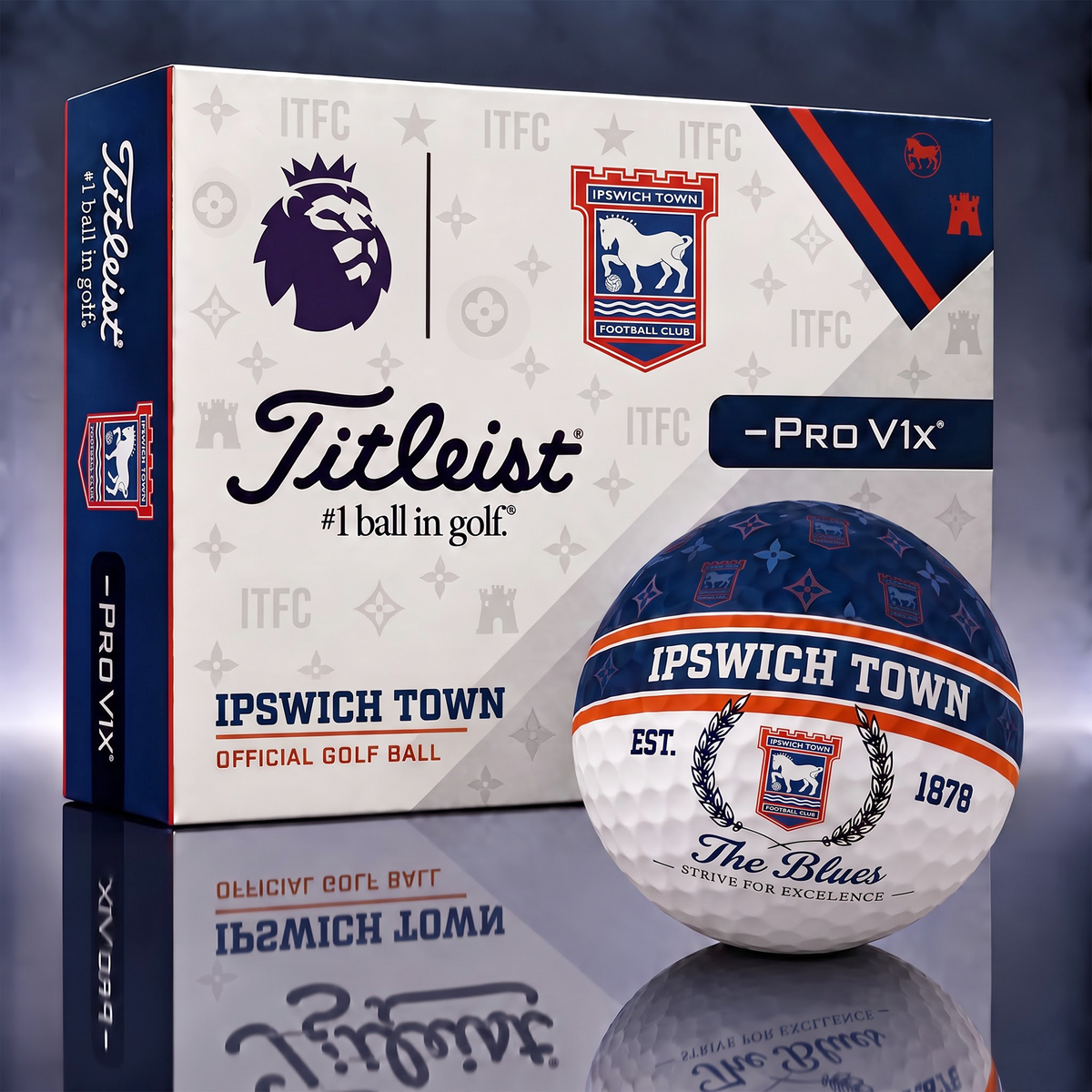 IPS x EPL Custom LV x Titleist Pro V1 Golf Balls Set