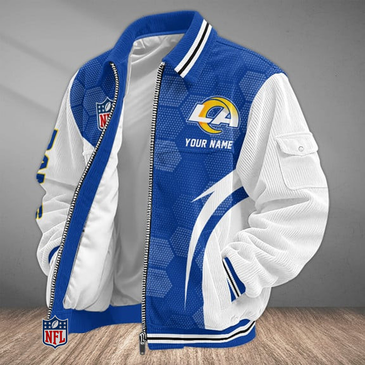 LAR x NFL Classic Varsity Corduroy Jacket