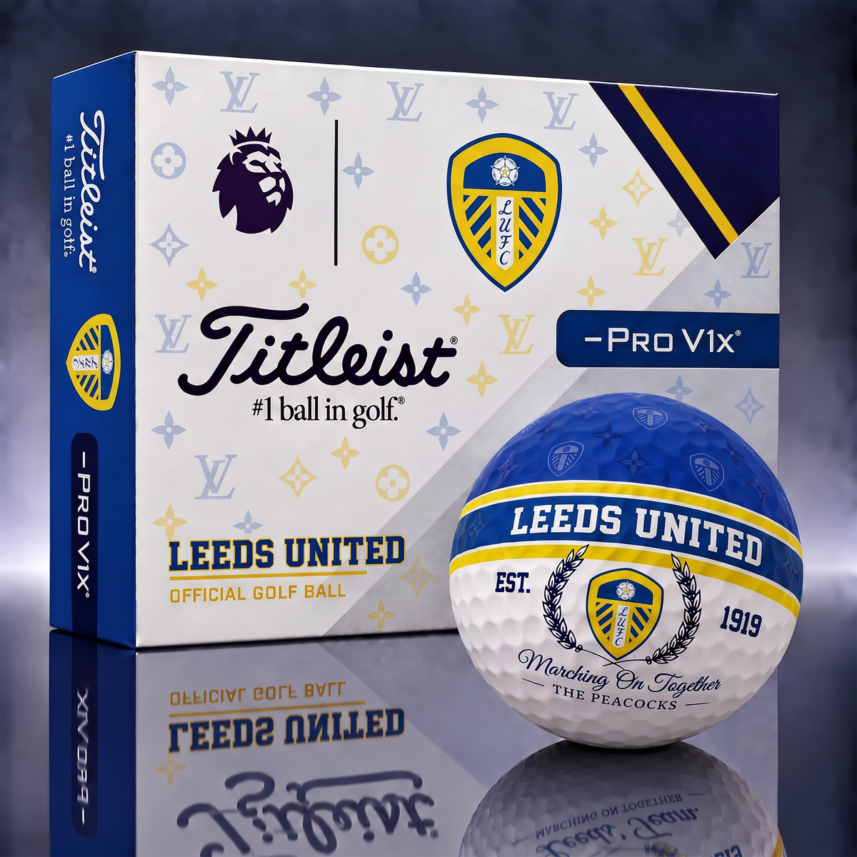 LEE x EPL Custom LV x Titleist Pro V1 Golf Balls Set