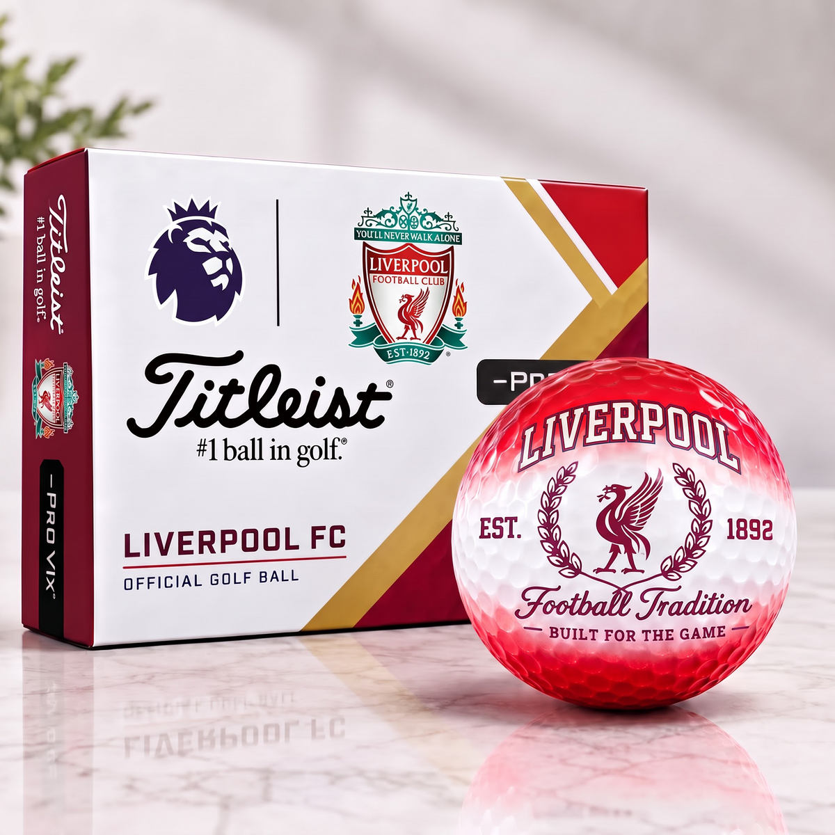 LIV X Custom EPL Football Tradition Golf Ball Set