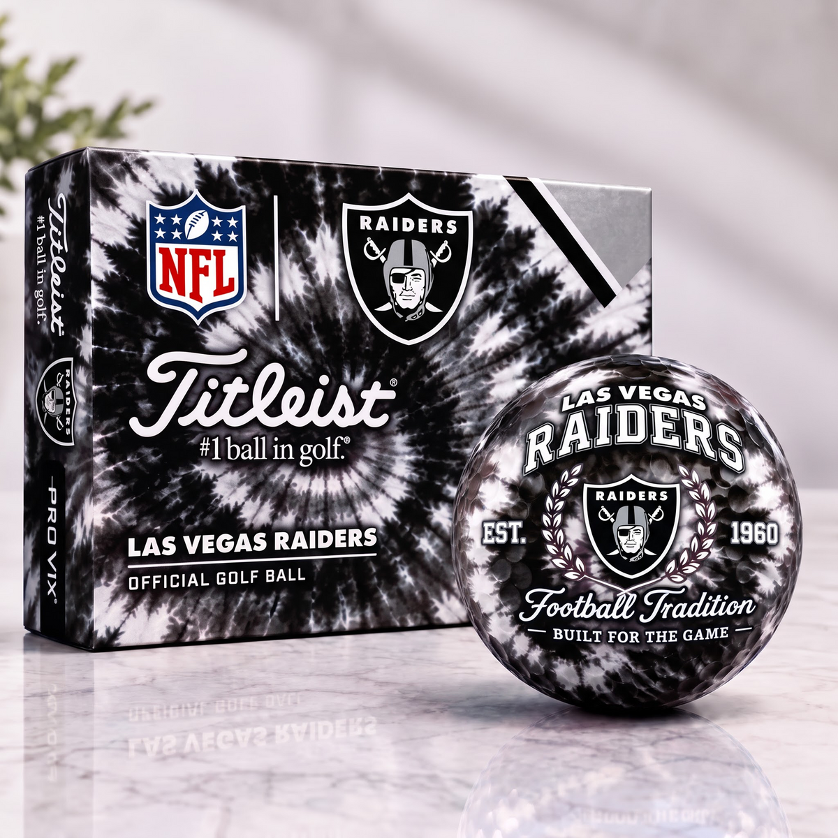 LV X Tradition Tie Dye Golf Ball