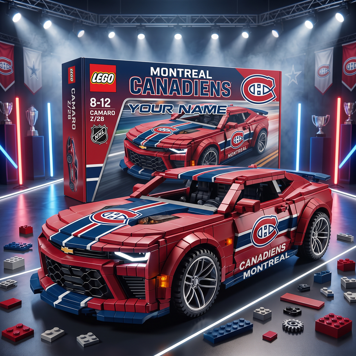 MC x NHL Football Team Camaro Z28 V2