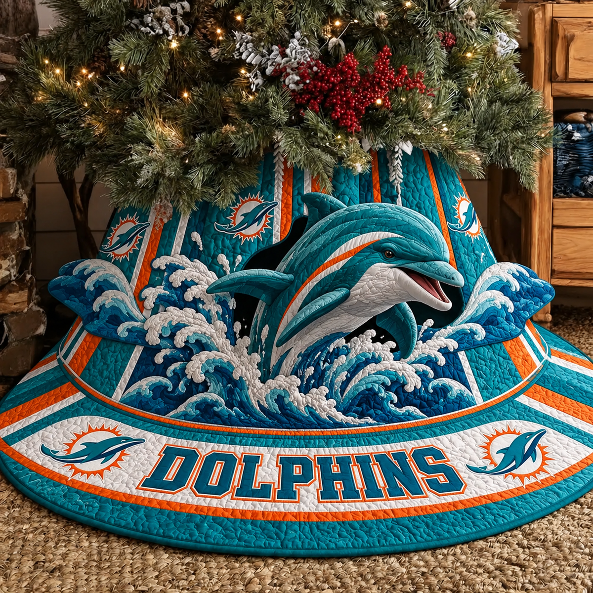 MD x NFL Premium Tree Skirt