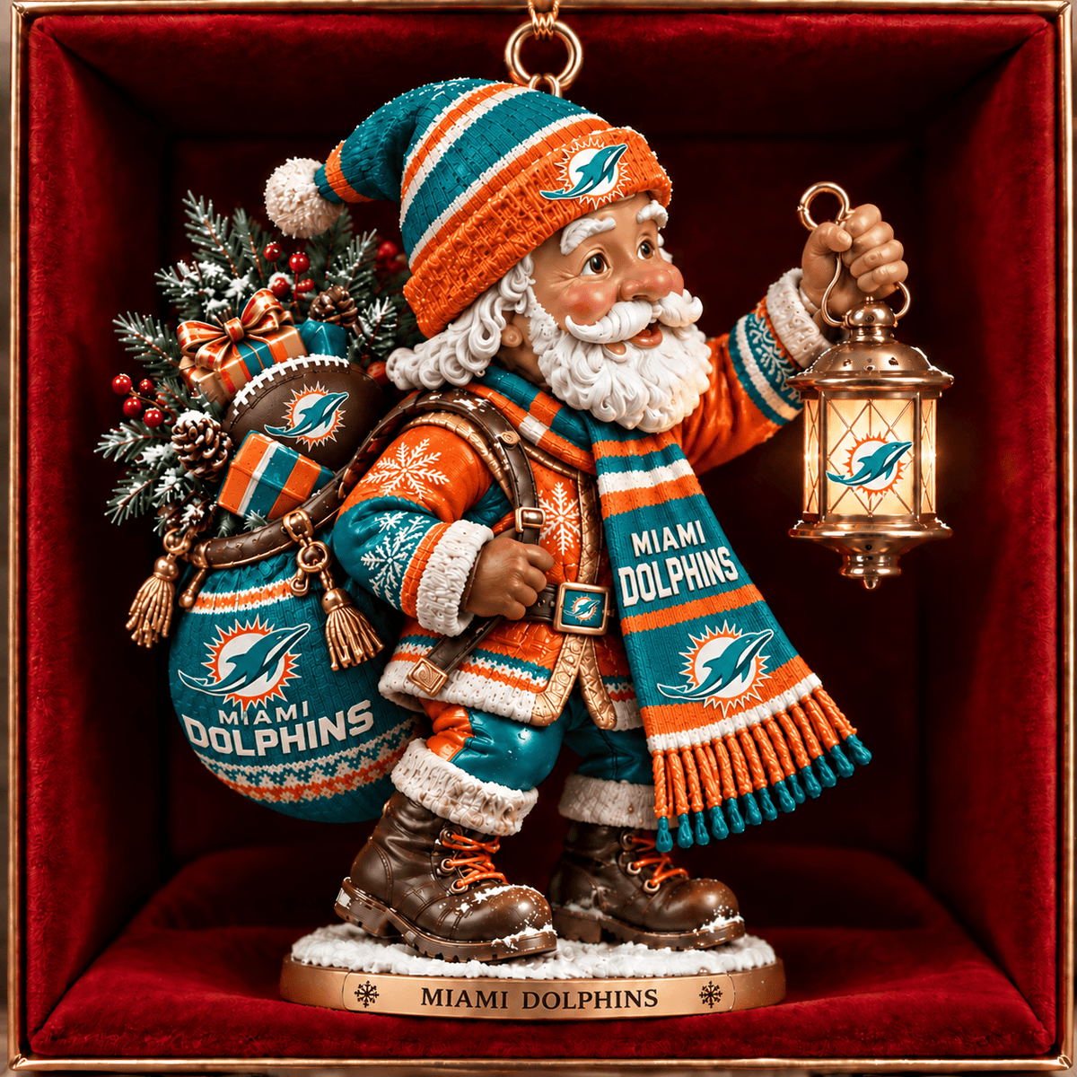 MD x NFL Santa Claus Ornament Chrismas For Fan