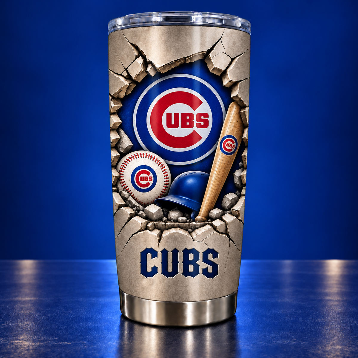 MLB x CHI Baseball Tumbler