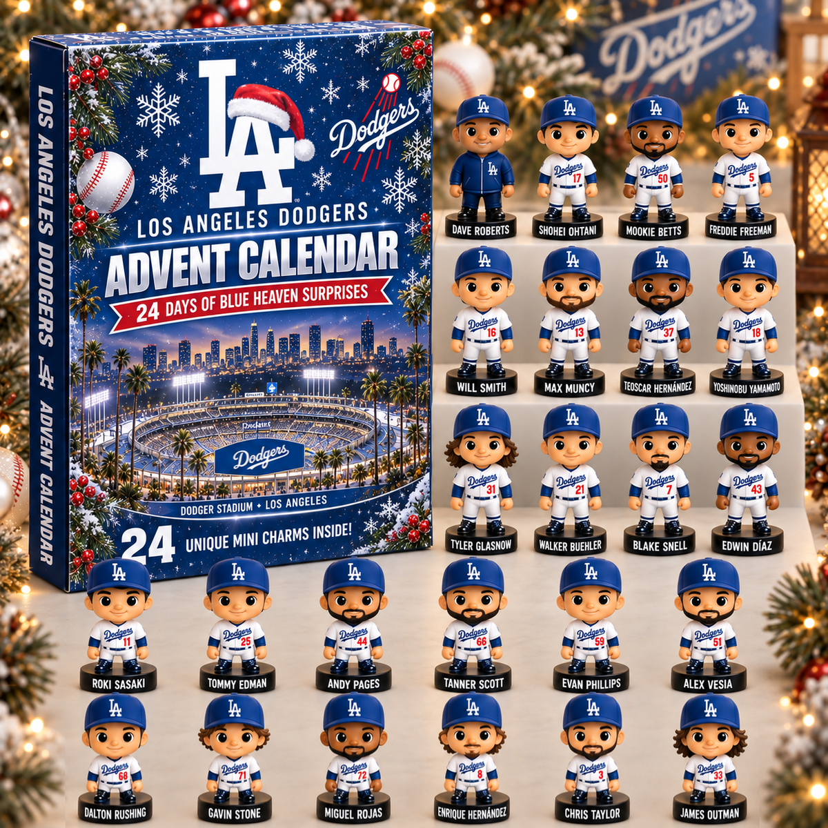 MLB x LAD 24 Days of Surprises Advent Calendar