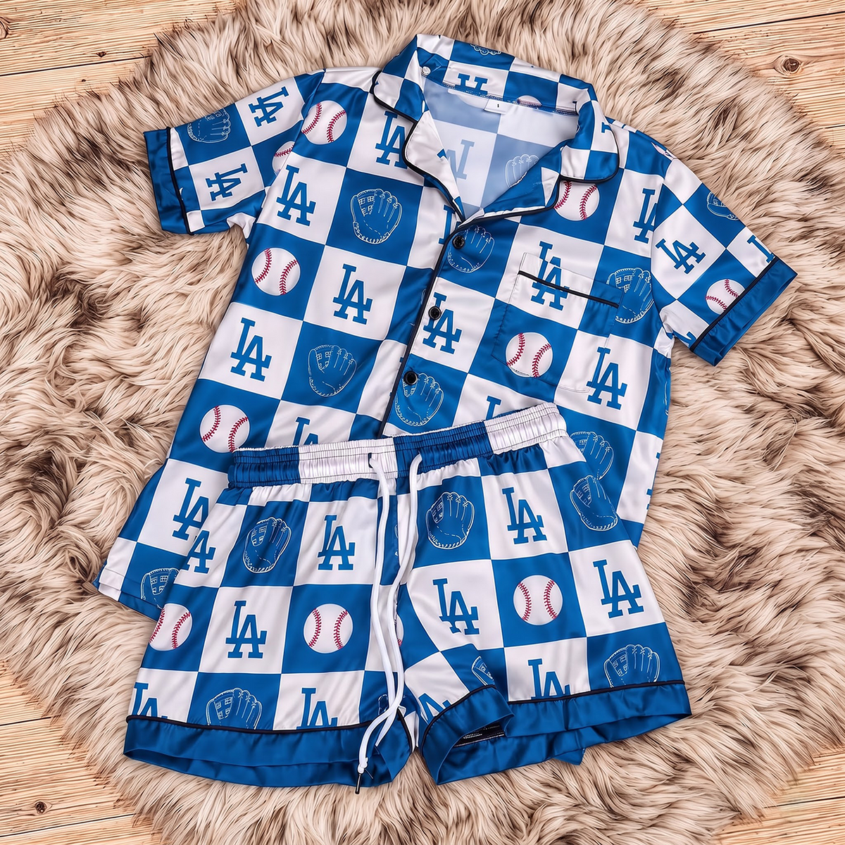MLB x LAD Premium Pajamas Set