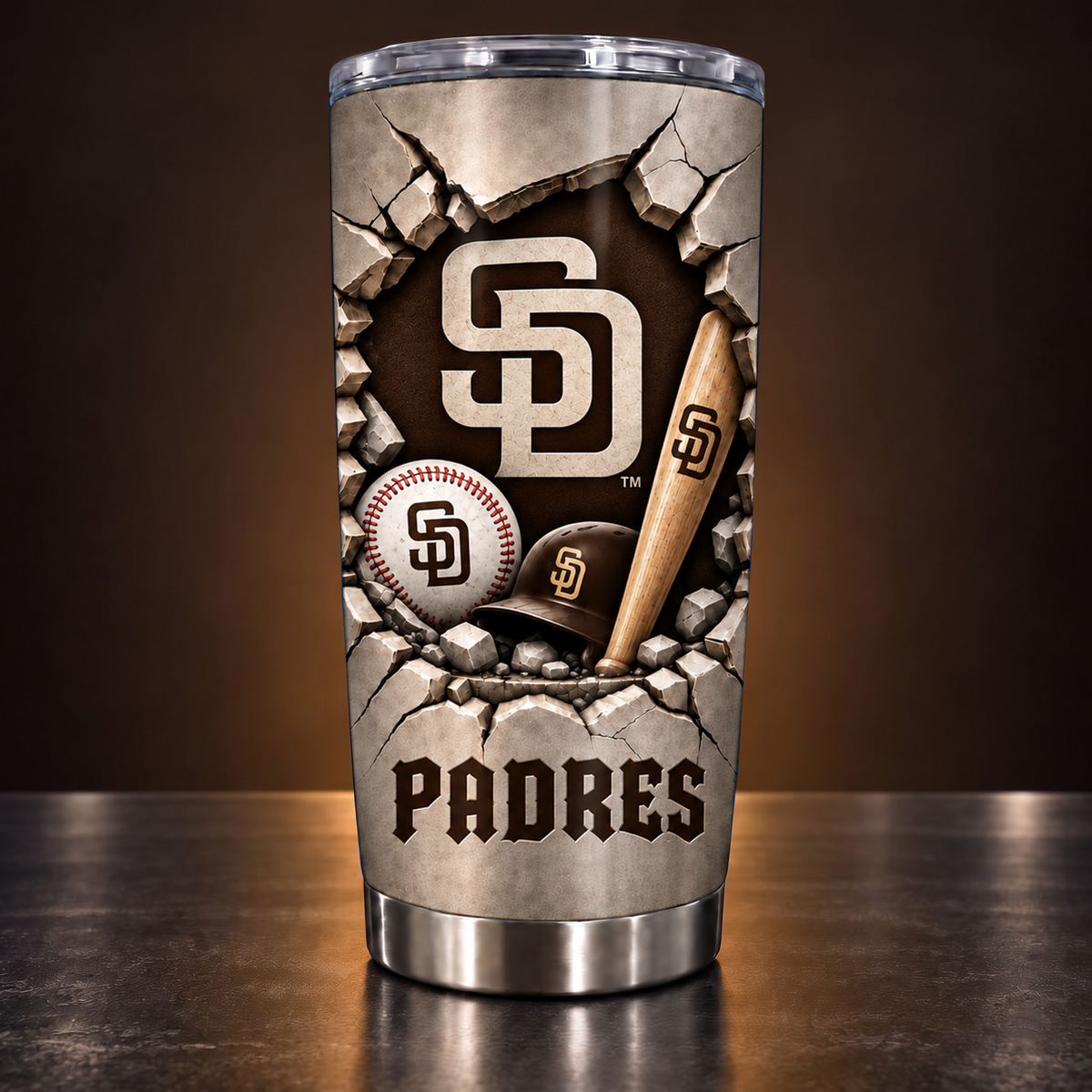 MLB x SD Baseball Tumbler