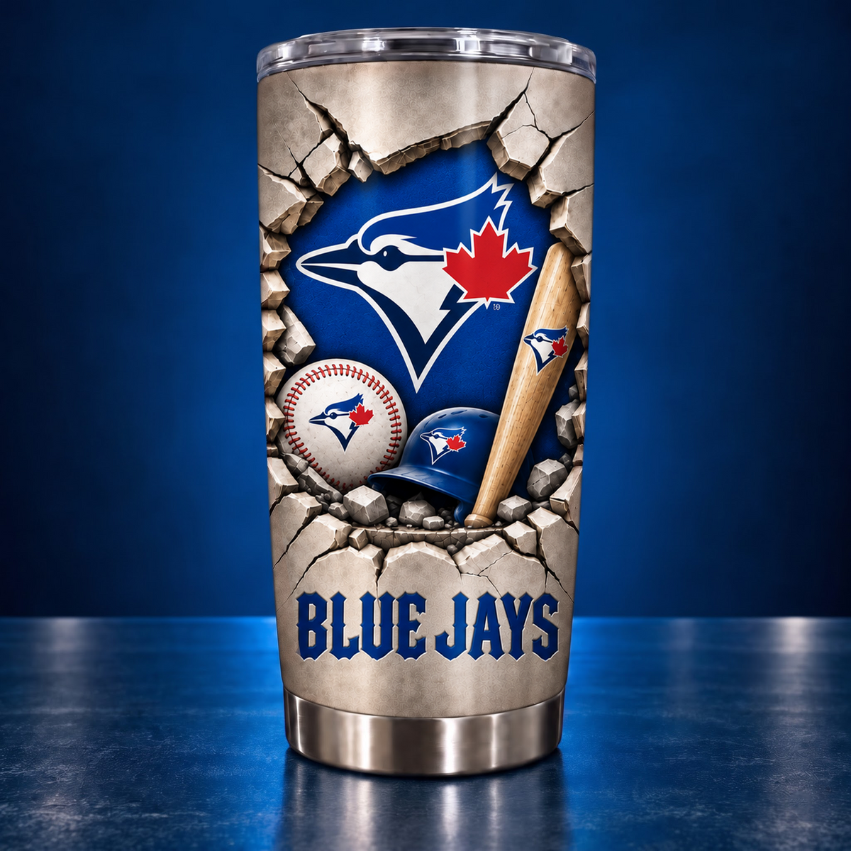 MLB x TOR Baseball Tumbler