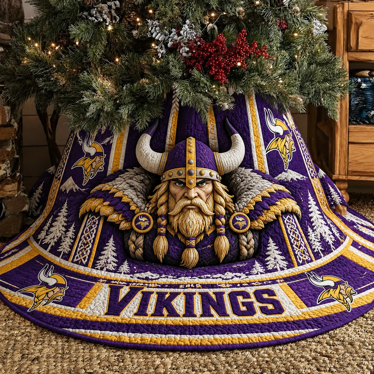 MV x NFL Premium Tree Skirt