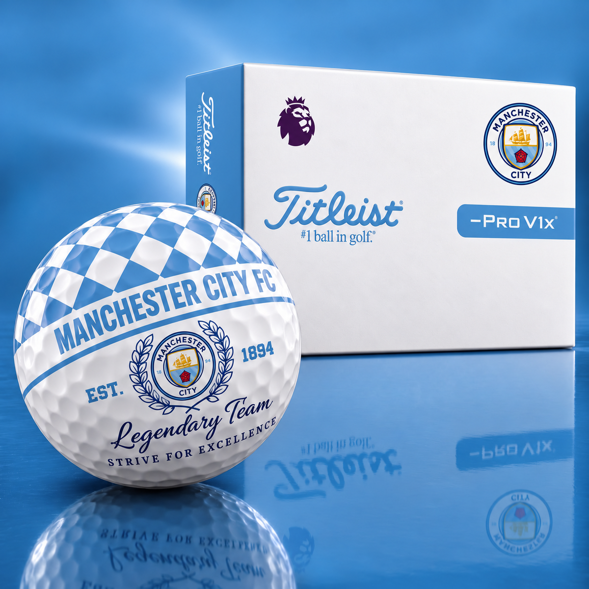 Exclusive EPL x MC Legendary Team V6 Golf Ball