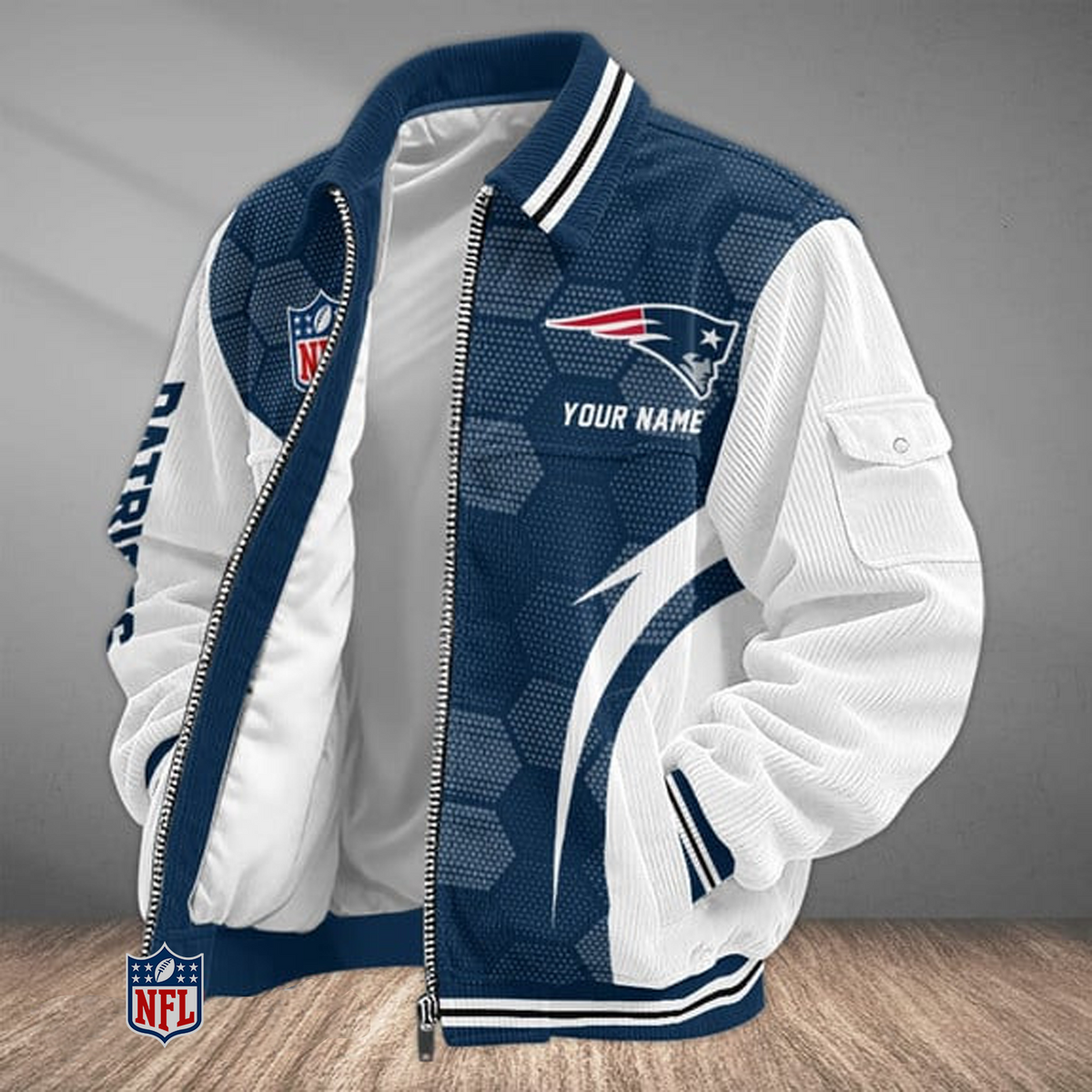 NEP x NFL Classic Varsity Corduroy Jacket
