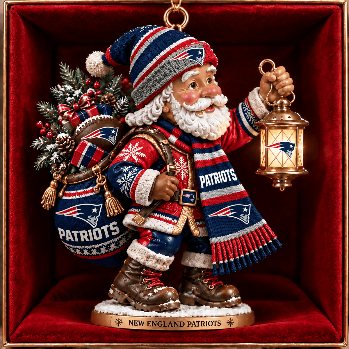 NEP x NFL Santa Claus Ornament Chrismas For Fan