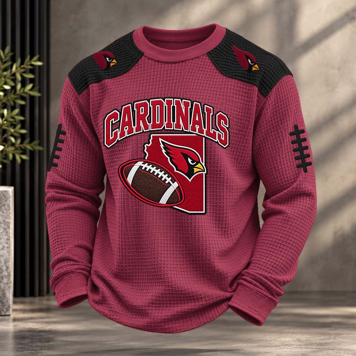 NFL x ARI Team Color Waffle Sweatshirt