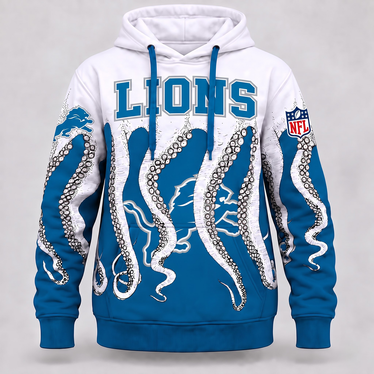 NFL x DET Octopus Premium Hoodie