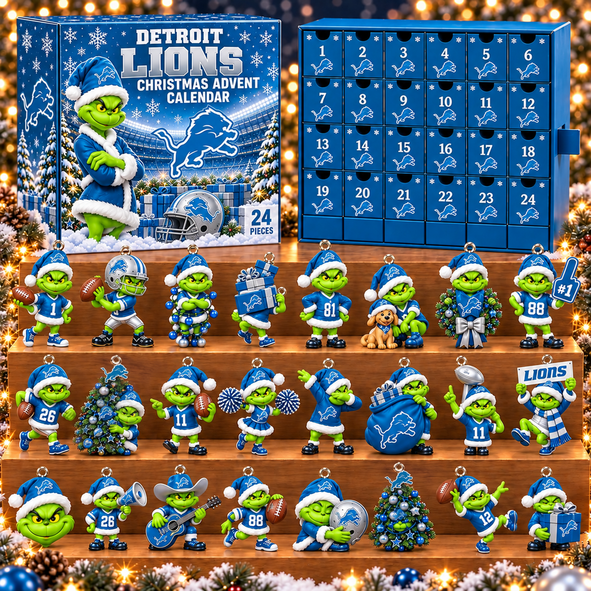NFL x DET The Grinch Advent Calendar