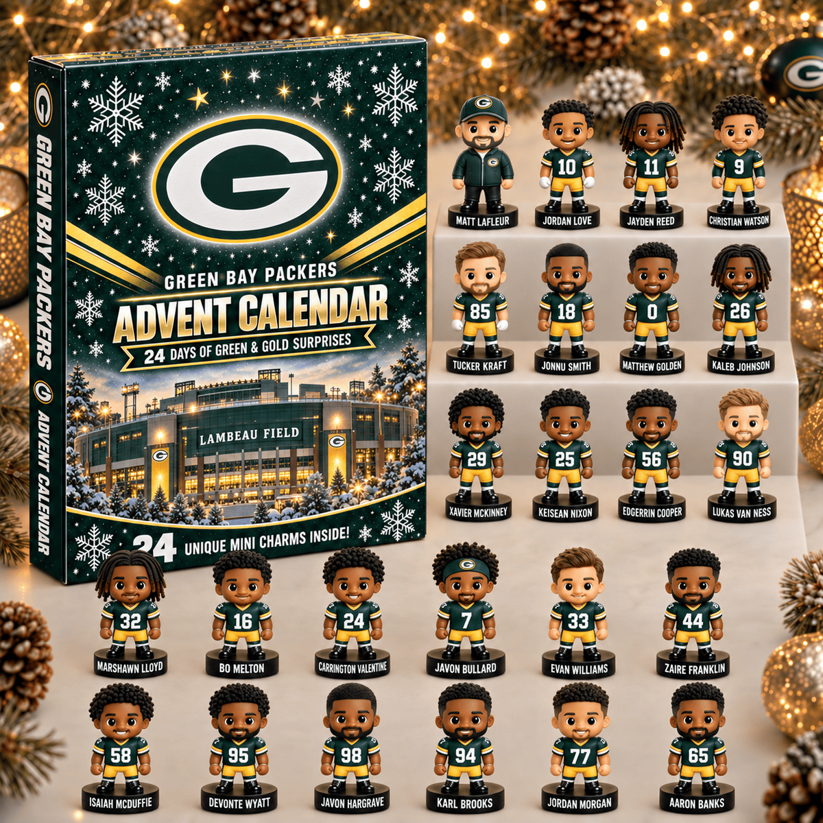 NFL x GB 24 Days of Surprises Advent Calendar
