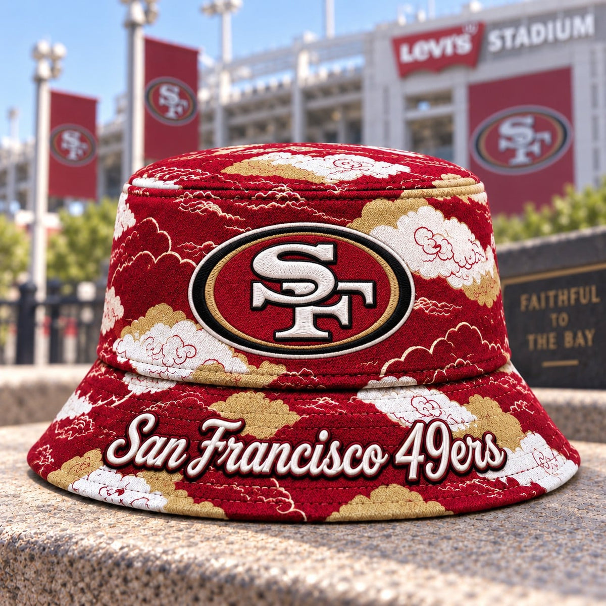 NFL x SF Cloud Bucket Hat For Fan