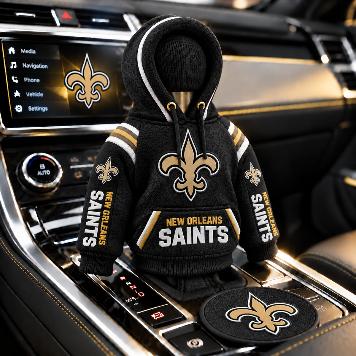 NO x NFL Personalized Name Shift Knob Hoodie