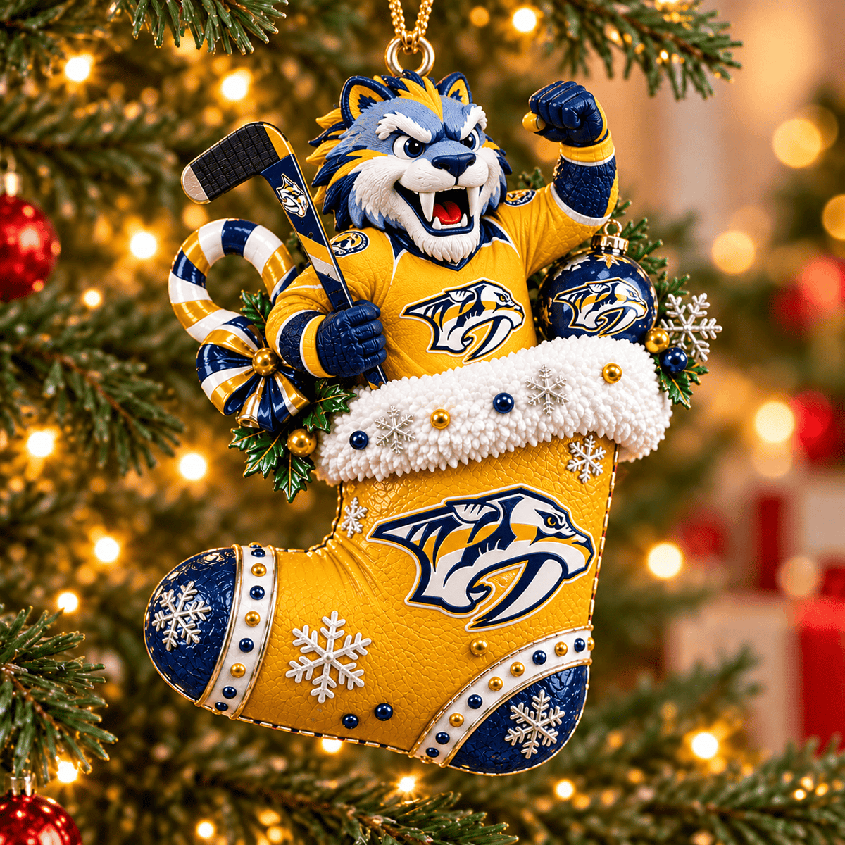 NP x NHL Ornament Christmas For Fan