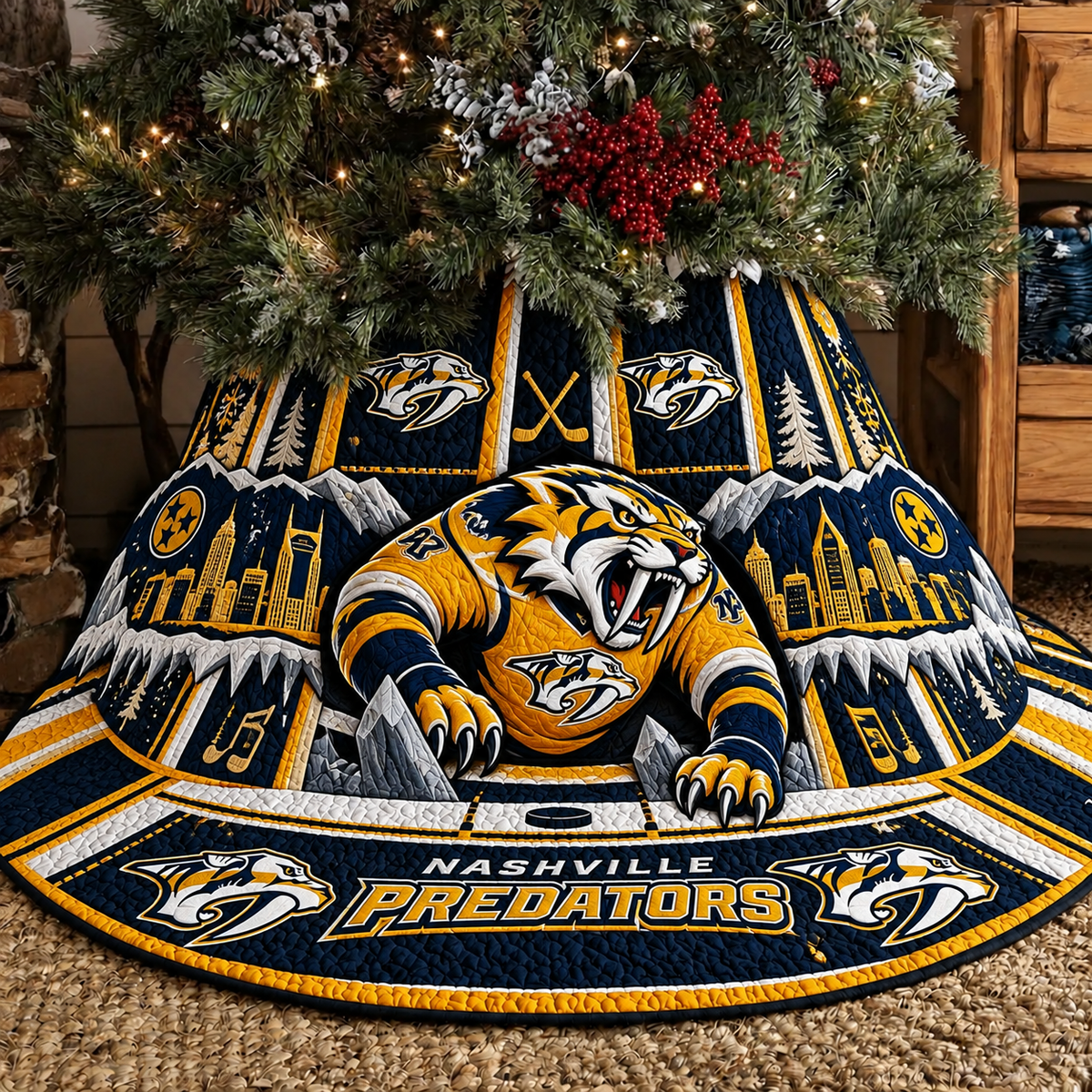 NP x NHL Premium Tree Skirt