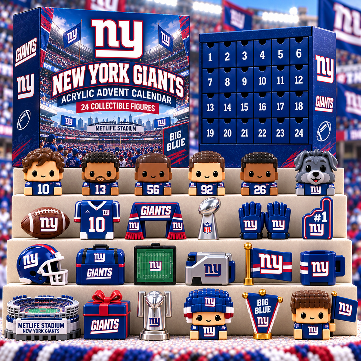 NYG x NFL Premium 24 Days Of Advent Calendar