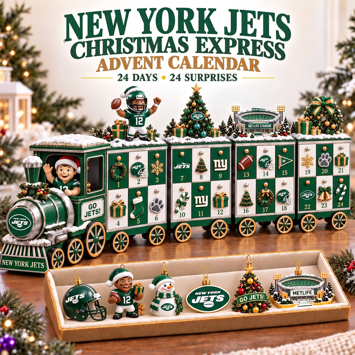 NYJ x Premium NFL Christmas Advent Calendar