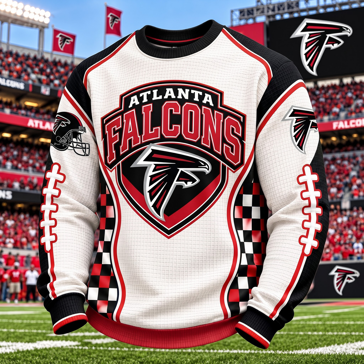 OFFICIAL NFL X PREMIUM AF EXCLUSIVE BESPOKE CLASSIC 3D Sweatshirt EDITION