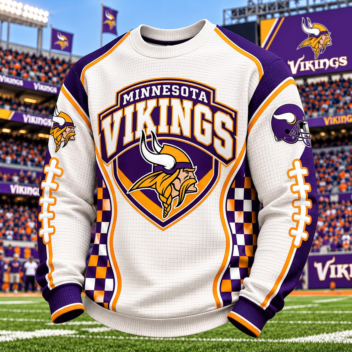 OFFICIAL NFL X PREMIUM MV EXCLUSIVE BESPOKE CLASSIC 3D Sweatshirt EDITION