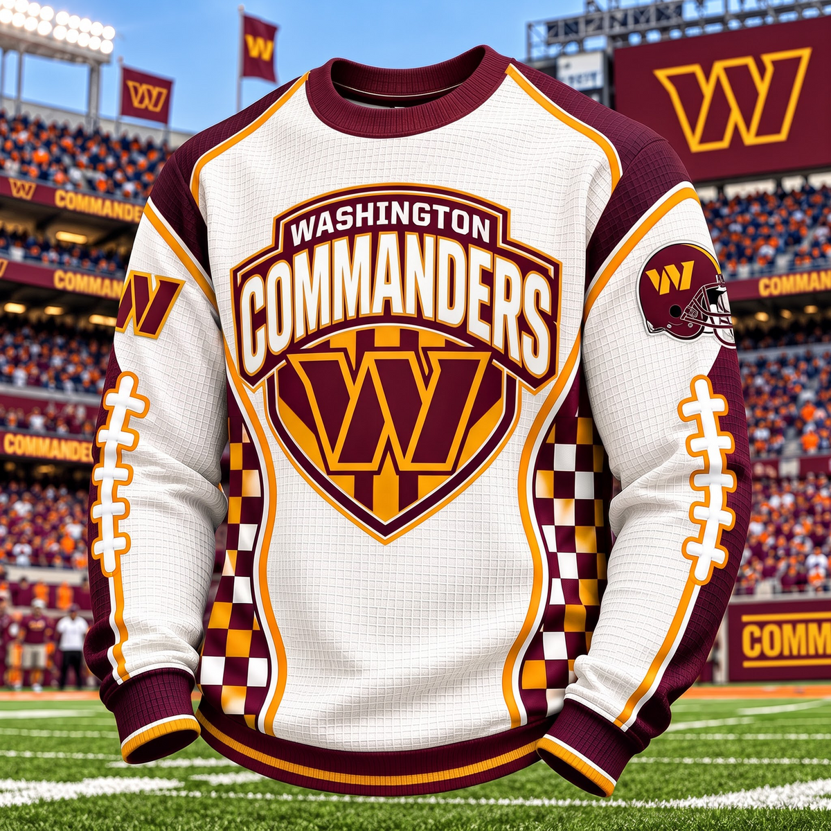 OFFICIAL NFL X PREMIUM WC EXCLUSIVE BESPOKE CLASSIC 3D Sweatshirt EDITION