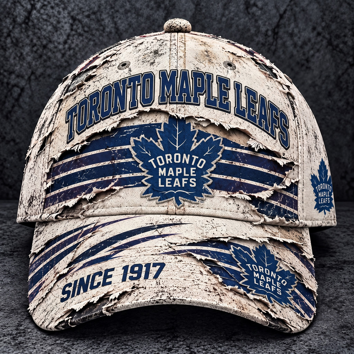 OFFICIAL NHL X PREMIUM TML BESPOKE TYE-DIE CLASSIC CAP V3 EDITION