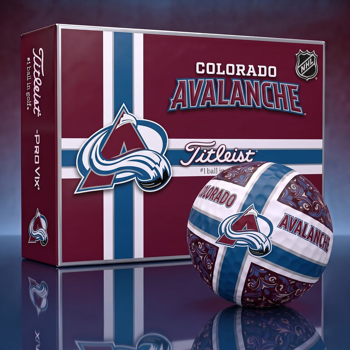 OFFICIAL TITLIEST X PREMIUM NHL CA 3D GOLF BALL IN THE SHAPE OF A CROSS FOR FAN EDITION V2