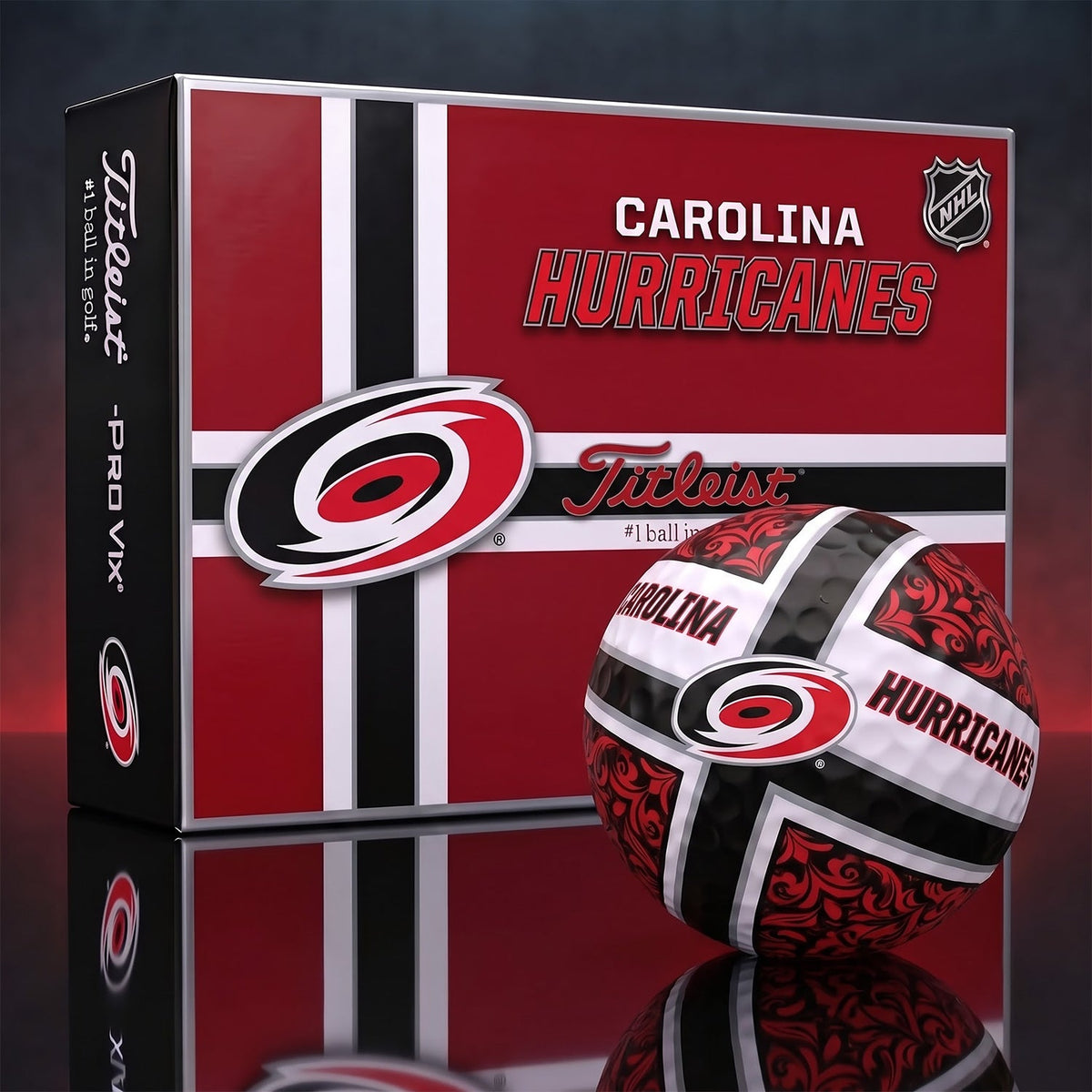 OFFICIAL TITLIEST X PREMIUM NHL CH 3D GOLF BALL IN THE SHAPE OF A CROSS FOR FAN EDITION V2