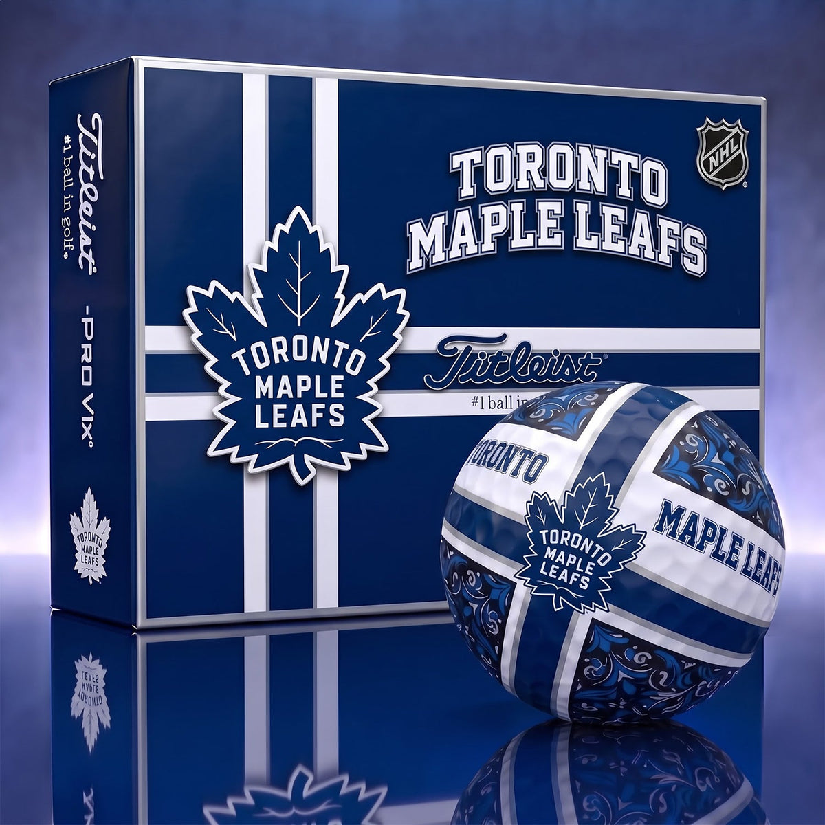 OFFICIAL TITLIEST X PREMIUM NHL TML 3D GOLF BALL IN THE SHAPE OF A CROSS FOR FAN EDITION V2