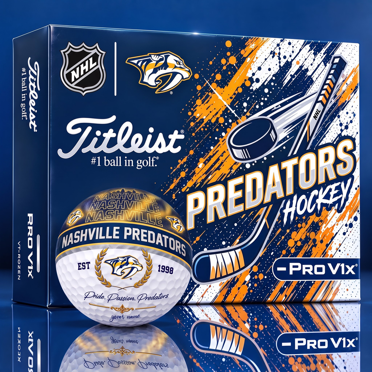 OFFICIAL TITLIEST X SIGNATURE NHL NP CUSTOME NAME 3D NEON GALAXY V3 PLUS EDITION