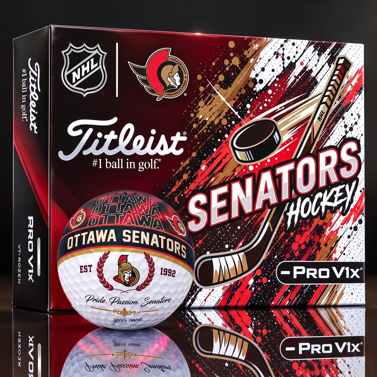 OFFICIAL TITLIEST X SIGNATURE NHL OS CUSTOME NAME 3D NEON GALAXY V3 PLUS EDITION
