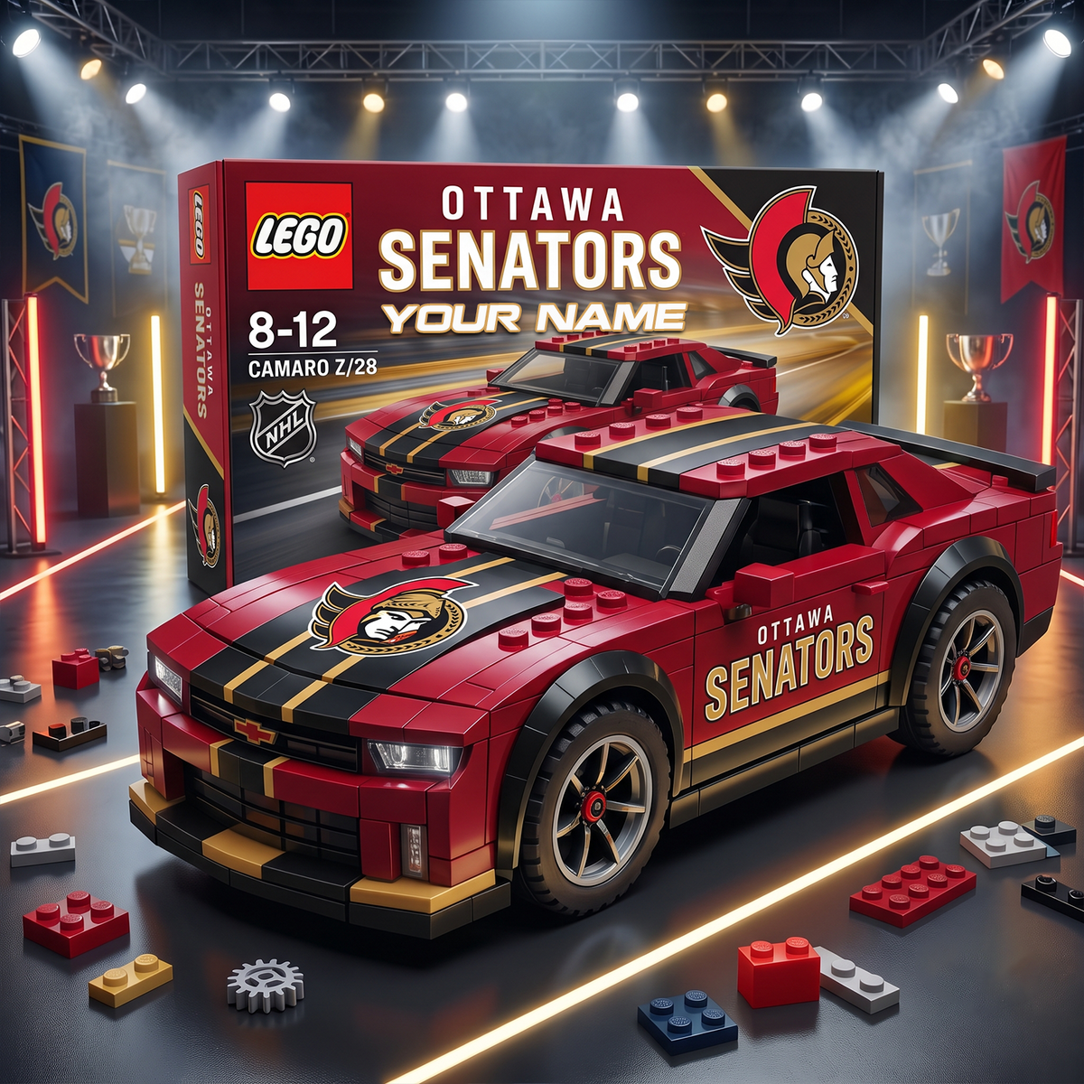 OTT x NHL Football Team Camaro Z28 V2