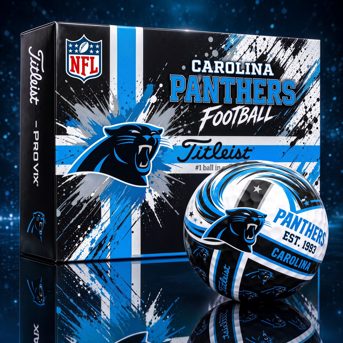 Official NFL x CP Titleist Bespoke 3D Jesus Faith Golf Ball Collector Set EDITION