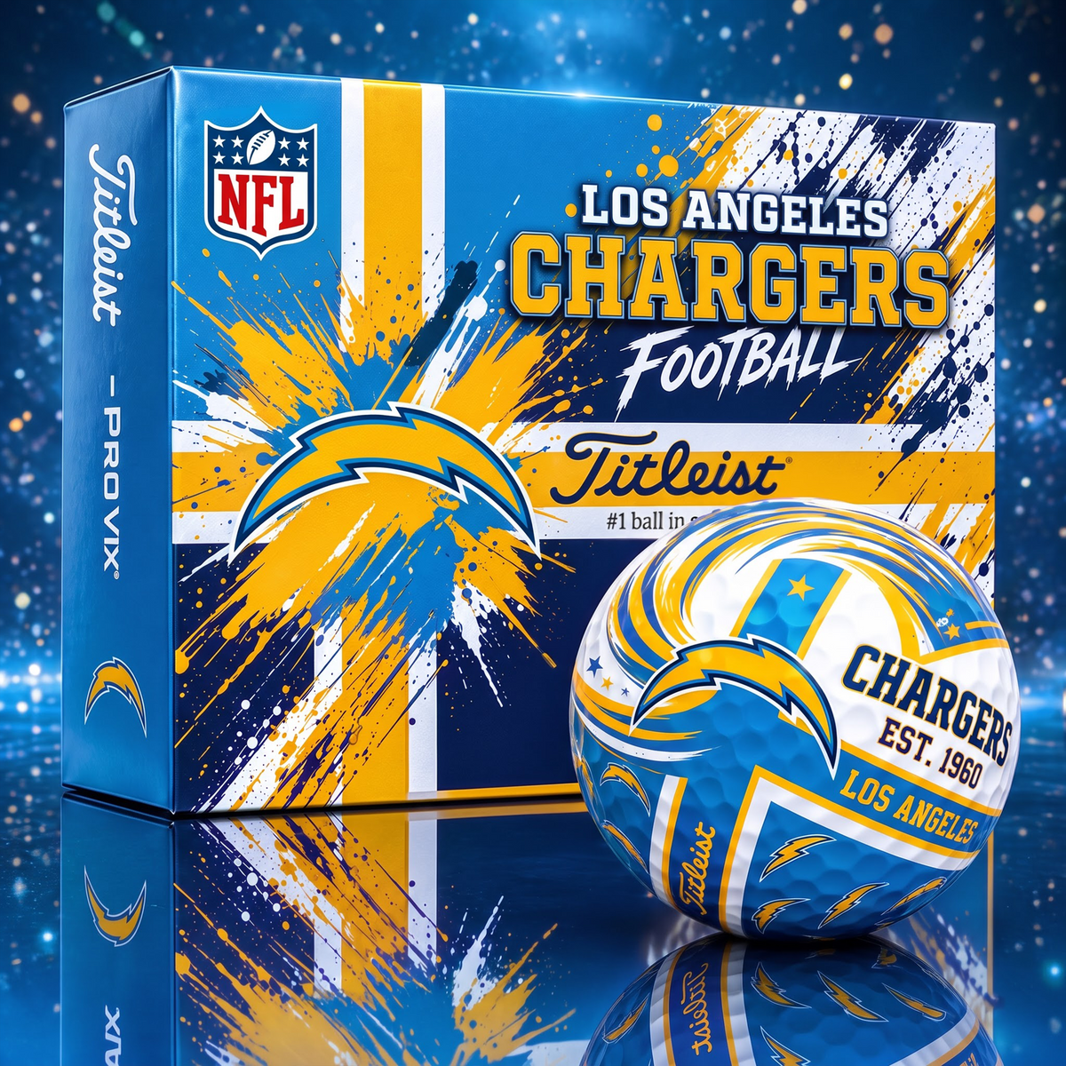 Official NFL x LAC Titleist Bespoke 3D Jesus Faith Golf Ball Collector Set EDITION