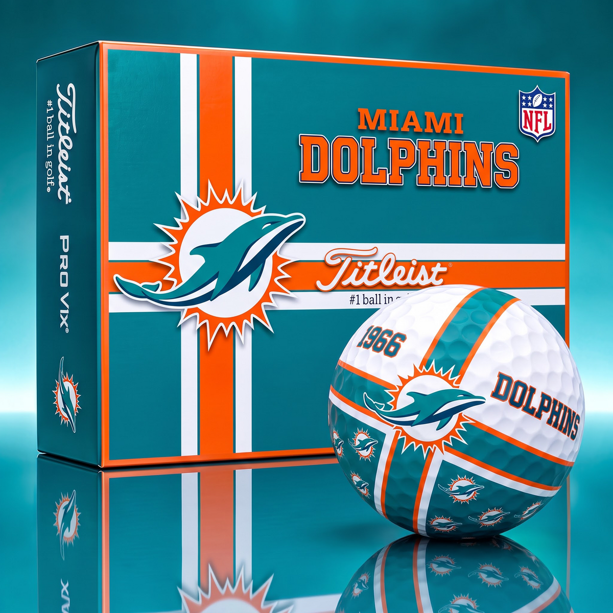 Official NFL x Titleist MD Bespoke 3D Cross V3 Golf Balls for Faithful Fans EDITION