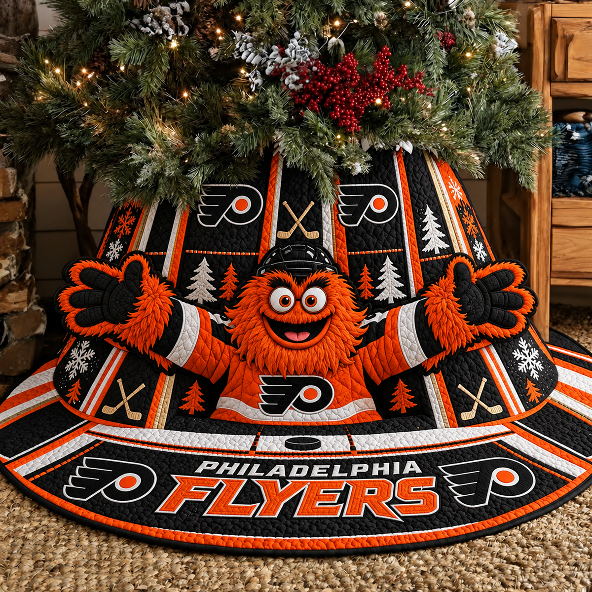PF x NHL Premium Tree Skirt