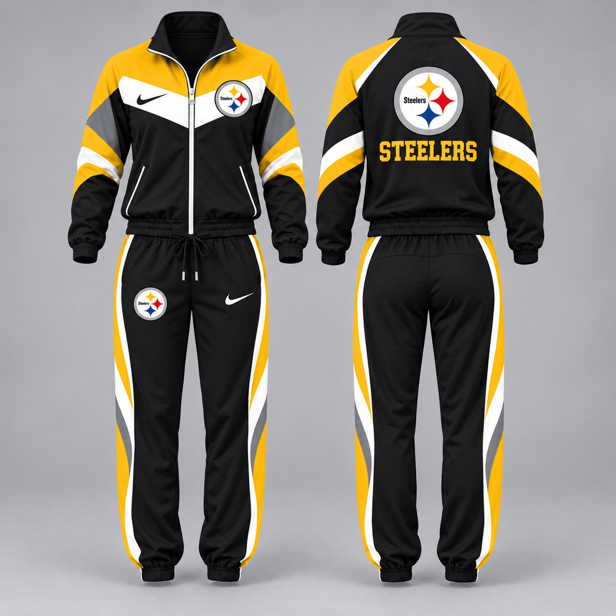 PIT x NFL Team Pride Waterproof Windbreaker Zip-Up Tracksuit Set