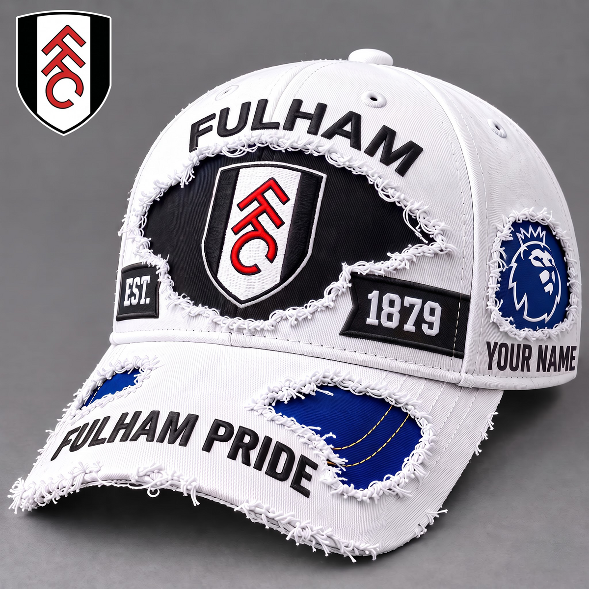 PREMIUM EPL X FF EXCLUSIVE PERSONALIZED CAP FOR GAME DAY