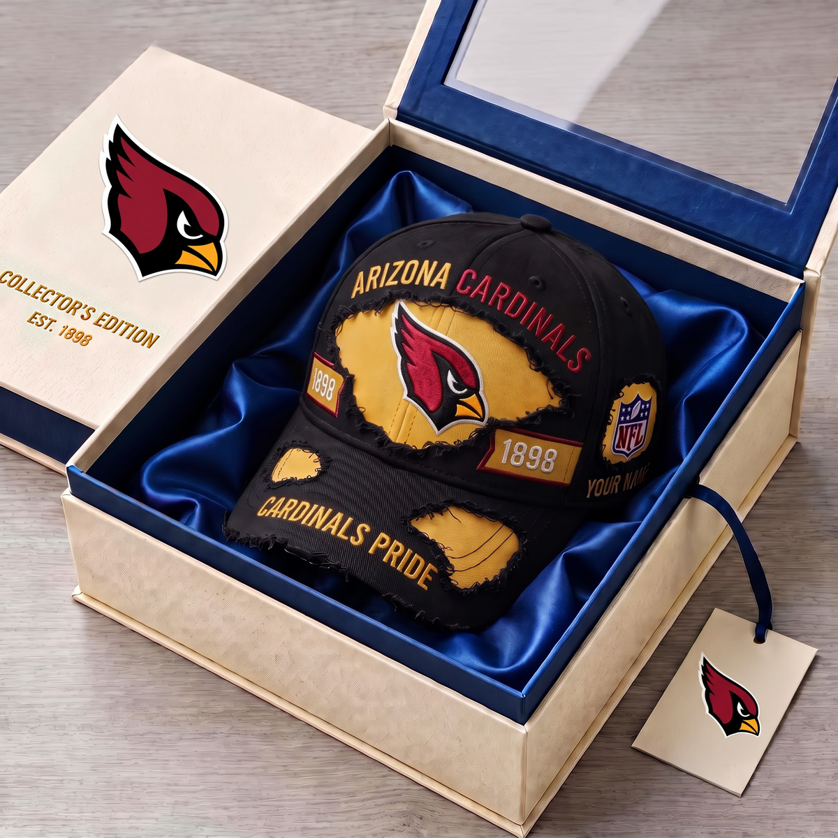 PREMIUM NFL X AC DELUXE CUSTOME NAME CLASSIC CAP LIMTED EDITION