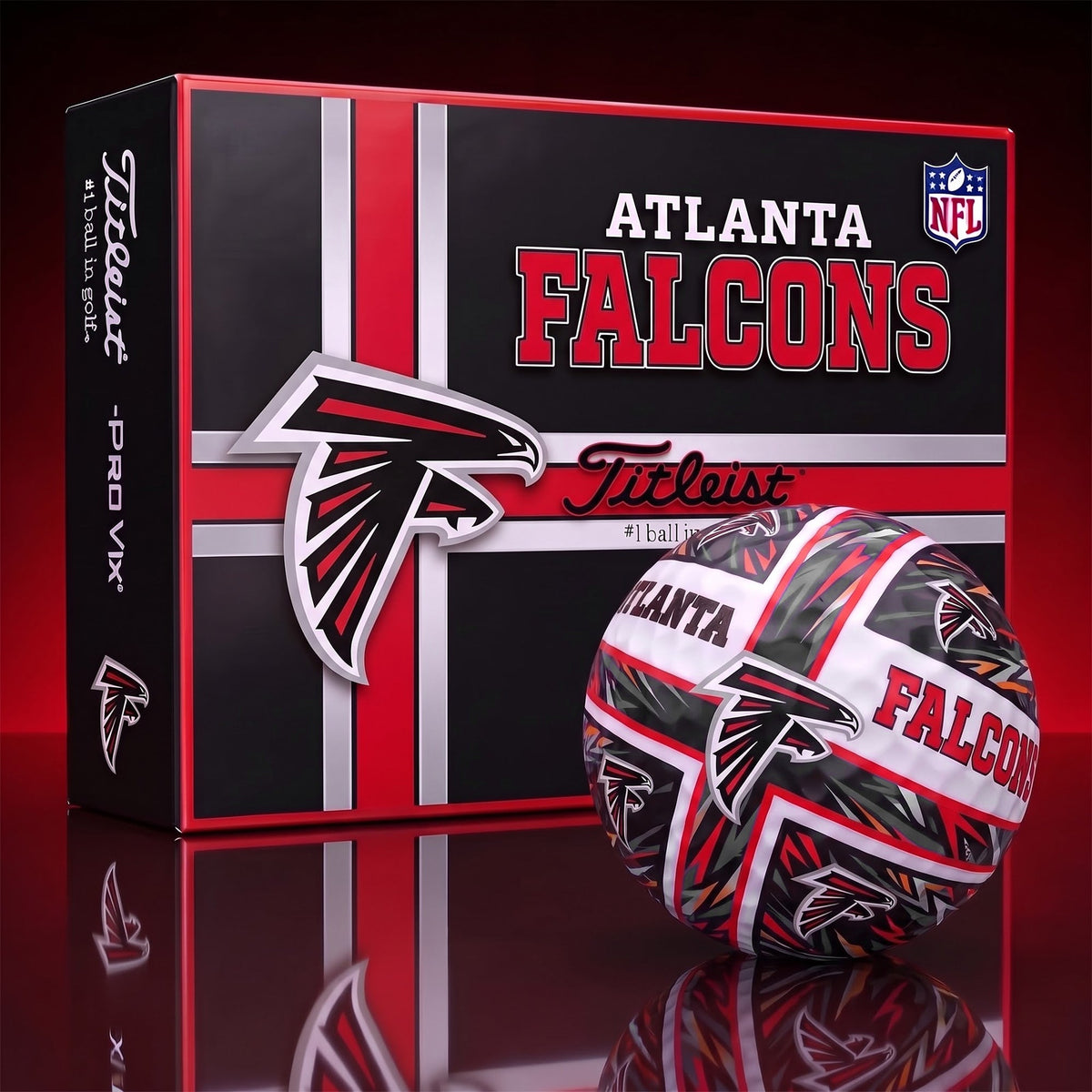 PREMIUM NFL X ATL EXCLUSIVE BESPOKE JESUS V3 GOLF BALL SET EDITION